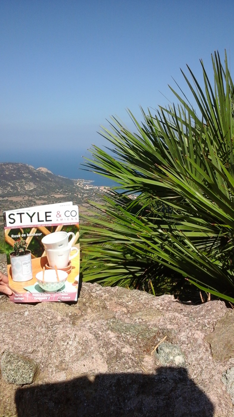 style & CO  en Corse dans la baie de Calvi