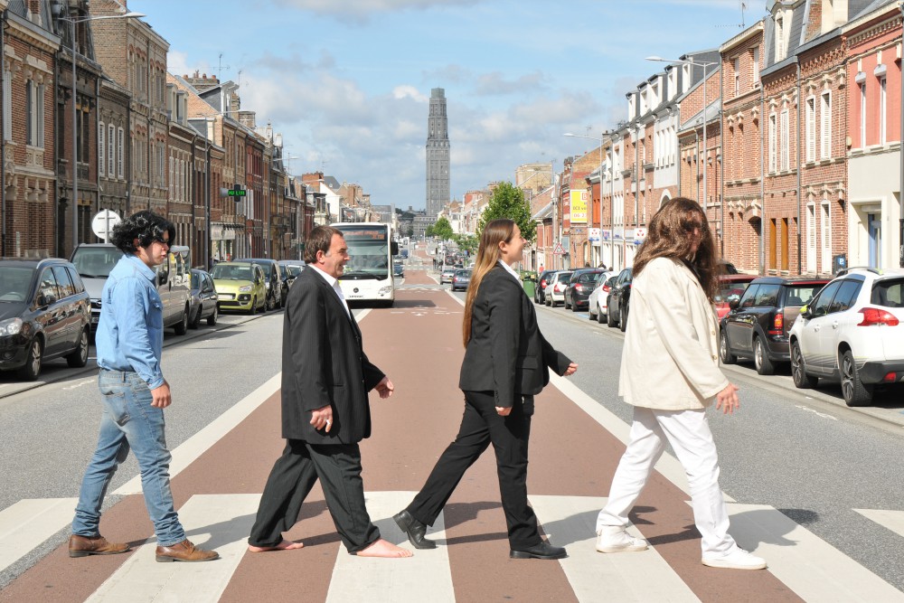 48 ans après Abbey Road, ils choisissent Amiens pour leur nouvel album : Barn's Road !