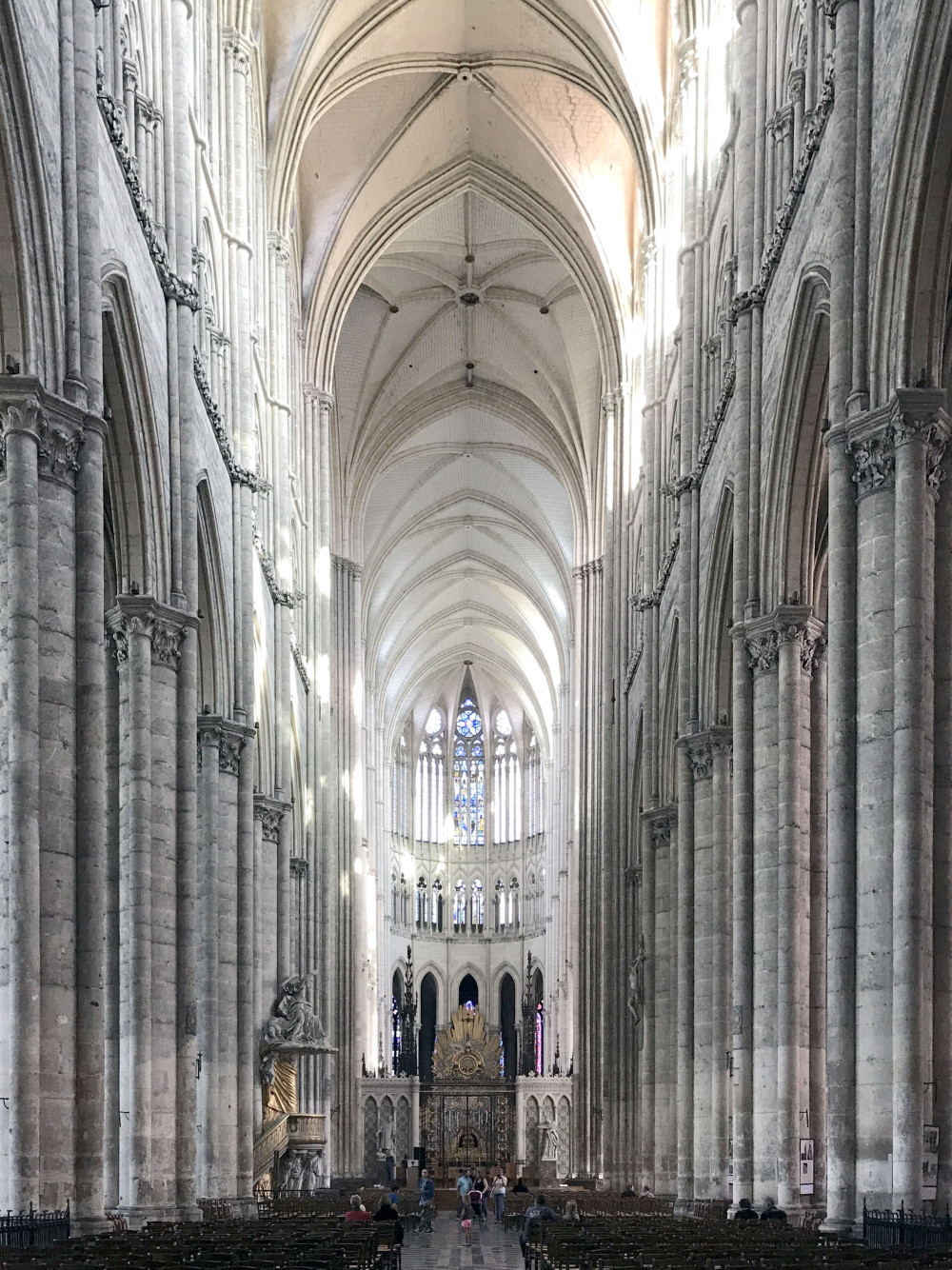 La cathédrale d'Amiens,intérieur