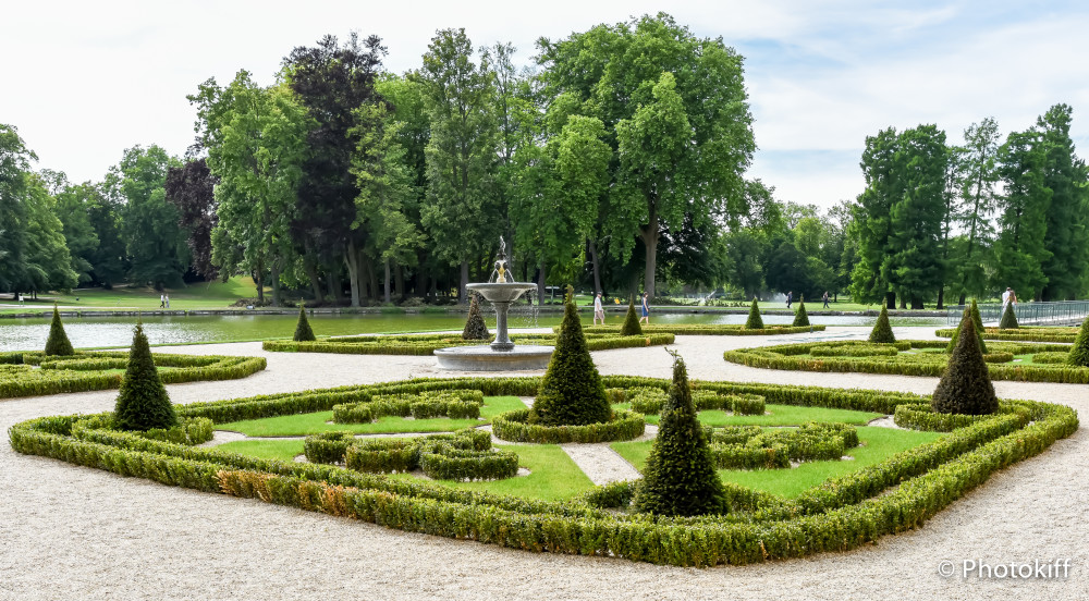 Jardins à la française - Le Parc du Château - Chantilly (Oise)
