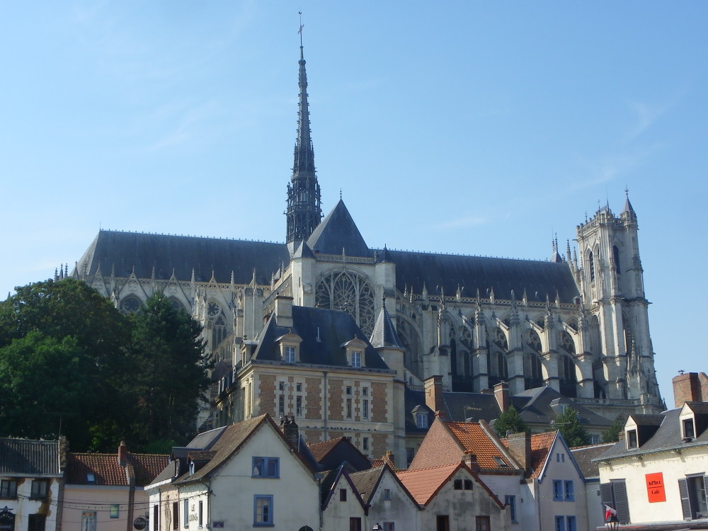 Majestueuse cathédrale d'Amiens