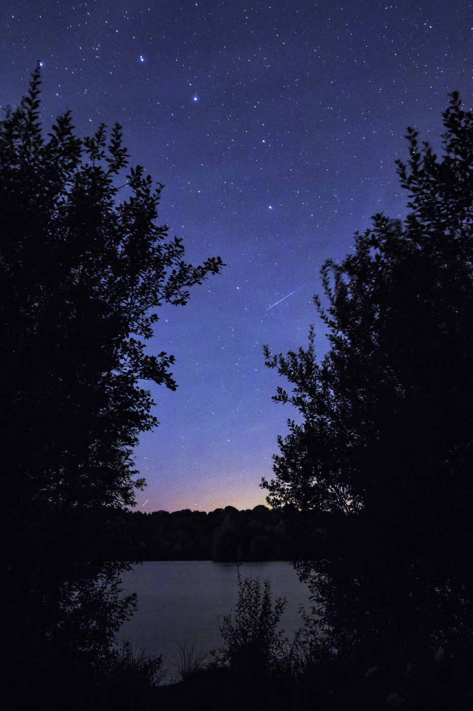 Nuit des perséides aux étangs de Conty