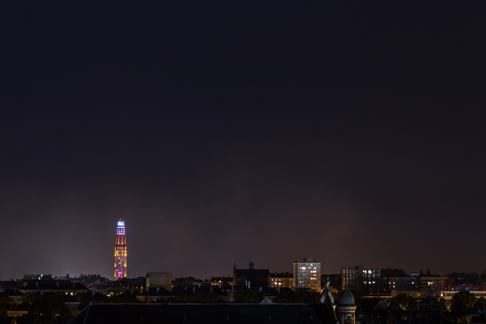 Couleurs de nuit - Rooftop - Amiens (Somme)