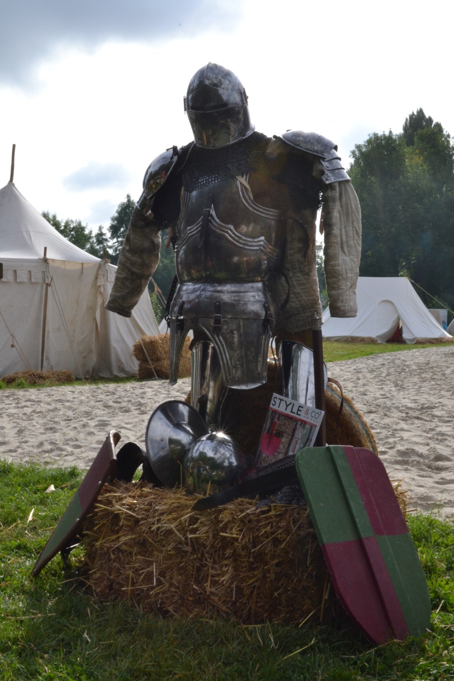 L'équipement complet du preux chevalier... Amiens, fête sur l'eau
