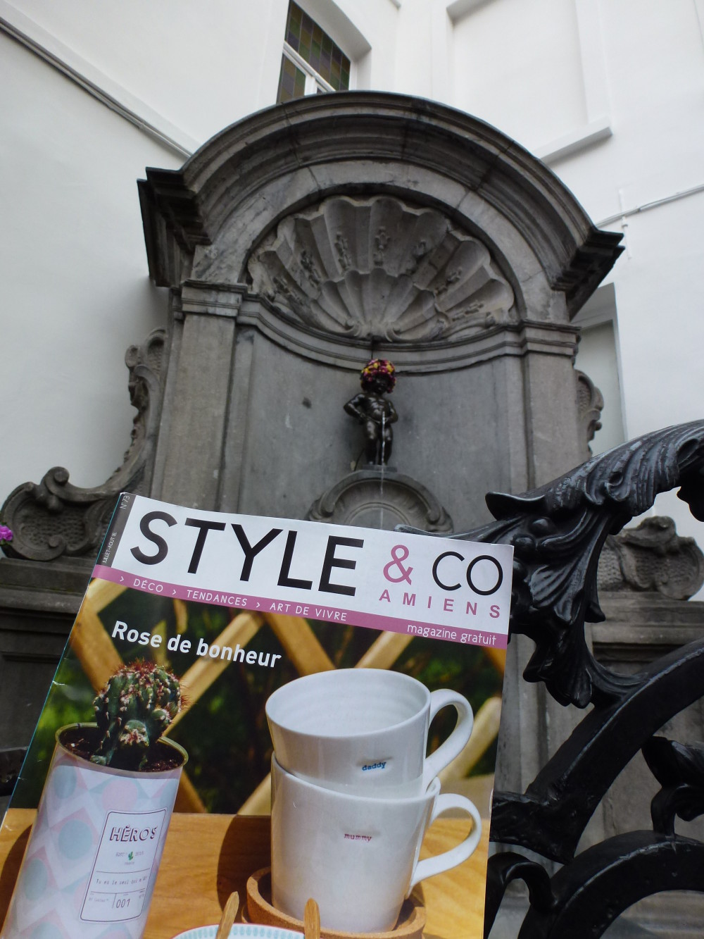 Pause pipi pour Style & Co (Manneken Pis, Bruxelles)