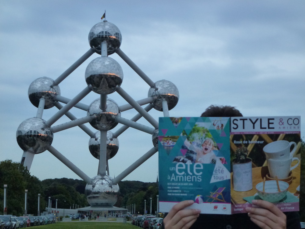 Nouvelle découverte scientifique : Le dernier atome est Style & Co ! (Atomium, Bruxelles)