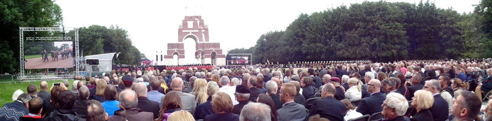 1er juillet 2016 - Commémoration Nationale pour le centenaire de la bataille de la Somme